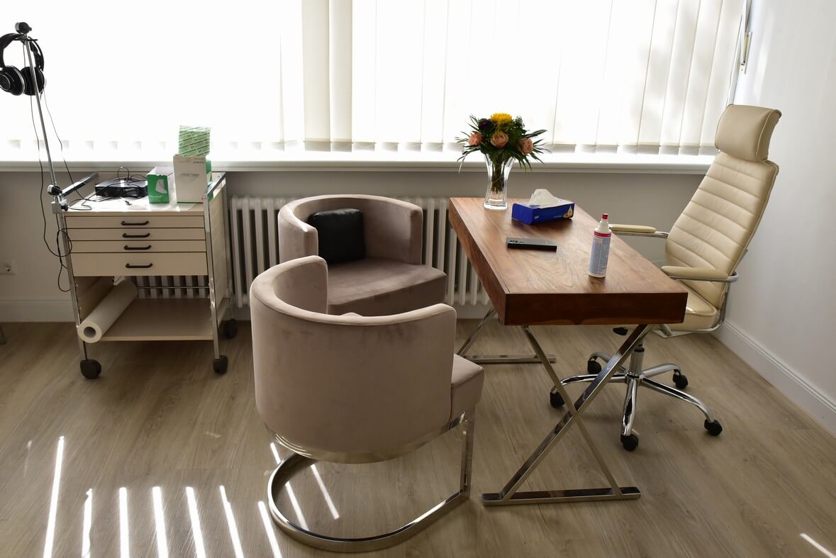 Sprechzimmer der Praxis in Berlin-Westend